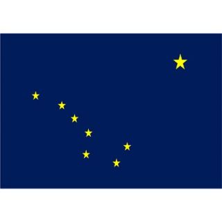 Alaska State Flag   3 x 5