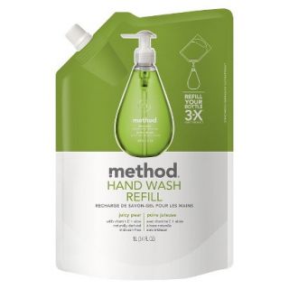 Method Juicy Pear Gel Hand Wash Refill 34 oz