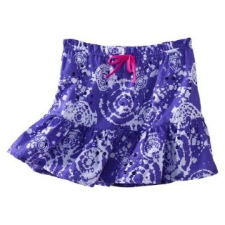Girls Swim Cover Up Skirt   Purple L