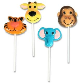 Zoo Animal Lollipops