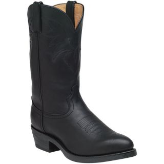 Durango 11 Inch Oiled Leather Western Boot   Black, Size 10, Model TR760