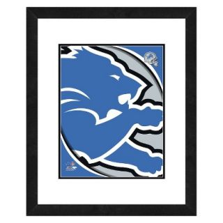 NFL Detroit Lions Framed Team Logo Design