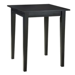 Bistro Table Home Styles Arts and Crafts Square Bistro Table   Ebony