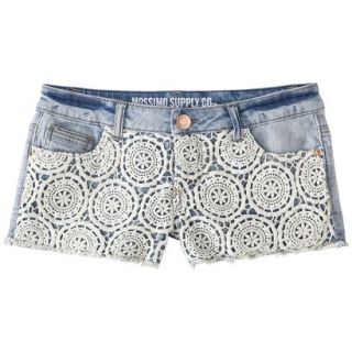 Mossimo Supply Co. Juniors Lace Front Denim Short   7