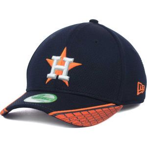 Houston Astros New Era MLB Youth Vertical Strike 39THIRTY Cap