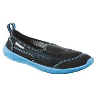 Speedo Womens AquaSkimmer Water Shoes Black & Teal   Small