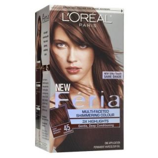 LOreal Feria Multi Faceted Shimmering Permanent Color   French Roast Deep