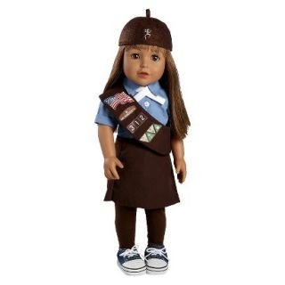 Adora Play Doll Mia   Girl Scout Brownie 18 Doll & Costume