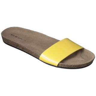 Womens Mossimo Supply Co. Cybill Footbed Sandal   Yellow 5 6
