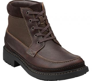 Mens Clarks Tungsten   Brown Tumbled Leather Boots