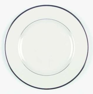 Pickard Mist Dinner Plate, Fine China Dinnerware   Platinum Trim & Verge Line On