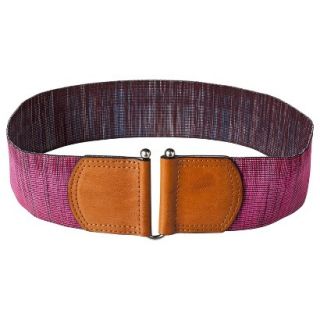 Mossimo Supply Co. Wide Belt   Burgundy L