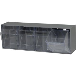 Quantum Storage Tip Out Storage Bin   6 5/8 Inch x 23 5/8 Inch x 8 1/8 Inch