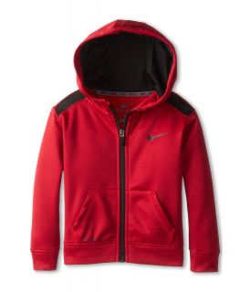 Nike Kids Therma Fit Full Zip Hoody Boys Sweatshirt (Red)