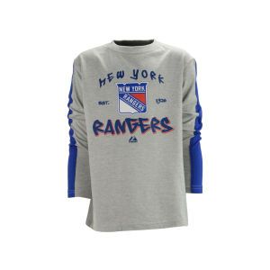 New York Rangers VF Licensed Sports Group NHL Youth Breaking Pass Long Sleeve T Shirt