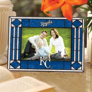 Kansas City Royals Art Glass Picture Frame