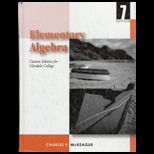 Elementary Algebra CUSTOM<