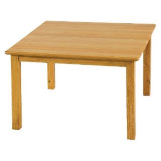 Kids Table Early Childhood Resources Kids Square Hardwood Table   30