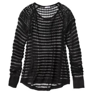 Xhilaration Juniors Pullover Sweater   Black M(7 9)