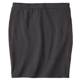 Mossimo Supply Co. Juniors Bodycon Skirt   Cast Iron Gray XS(1)