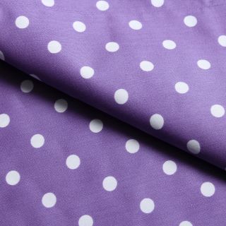 Home City Inc. Polka Dot 600 Thread Count Wrinkle resistant 3 piece Duvet Cover Set Purple Size Full  Queen