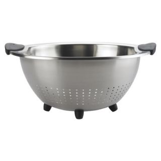 OXO 5 Quart Stainless Steel Colander   Silver