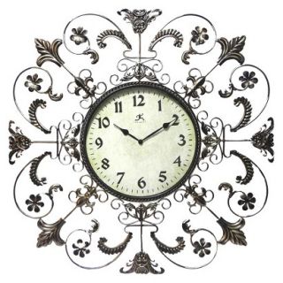 Infinity French Country Decorative Clock   Cream