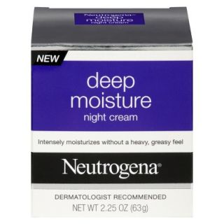 Neutrogena Deep Moisture Night Cream   2.25 oz