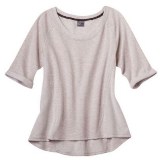 C9 by Champion Womens Yoga Layering Top   Oatmeal Heather L