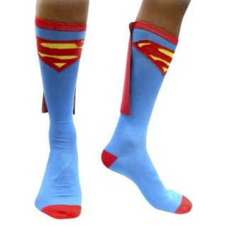 Superman Caped Socks   Blue