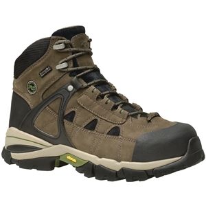 Timberland Mens Hyperion 6 Inch XL Alloy Safety Toe WP Olive Brown Nubuck Boots, Size 7.5 M   89674