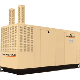 Generac Commercial Series Liquid Cooled Standby Generator   100 kW, 120/208