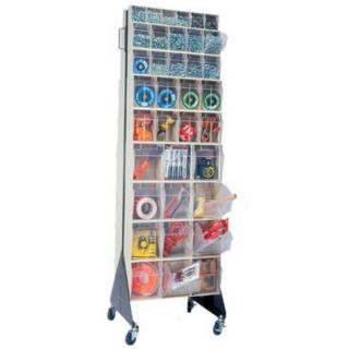 Quantum Storage Double Sided Floor Stand Unit   16 Inch x 23 5/8 Inch x 52 Inch