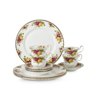 Royal Albert Old Country Roses 12 pc. Dinnerware Set