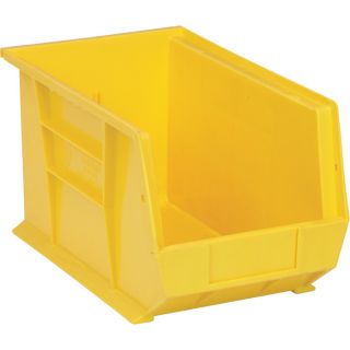 Quantum Storage Heavy Duty Ultra Stacking Bins   13 5/8 Inch x 8 1/4 Inch x 8