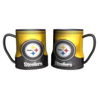 Boelter Brands NFL 2 Pack Pittsburgh Steelers Game Time Mug   20 oz