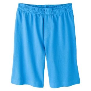 Boys Knit Lounge Shorts   Hawaiian Blue XL