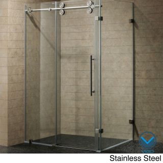 Vigo 36 X 48 Frameless Clear Shower Enclosure