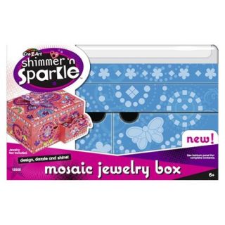 Cra Z Art 3 D Stick n Sparkle Jewelry Box