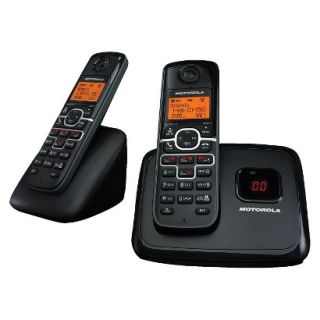 Motorola DECT 6.0 Cordless Phone System (MOTO L702) with Answering Machine, 2