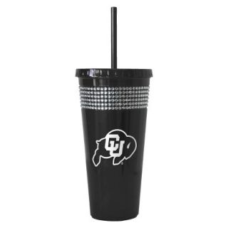 Boelter Brands NCAA 2 Pack Colorado Buffalos Bling Double Walled Tumbler with