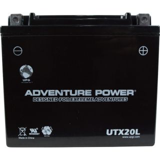 UPG Sealed Motorcycle Battery   12V, 18 Amps