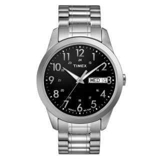 Timex Mens Stainless Steel Dress Watch