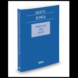 Wests Iowa Family Law and Rules, 2013 Edition