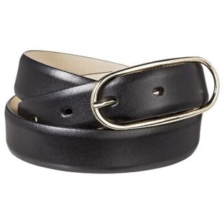 Merona Solid Belt   Black XL