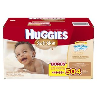 HUGGIES Soft Skin Baby Wipes Refill (504 count)