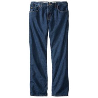 Dickies Mens Relaxed Straight Fit Flannel Lined Jean   Stone Washed Blue 42x30
