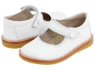 Elephantito Mary Jane Girls Shoes (White)