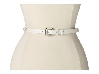 Lodis Accessories Greenbrae Pearl Studded Pant Belt Womens Belts (White)