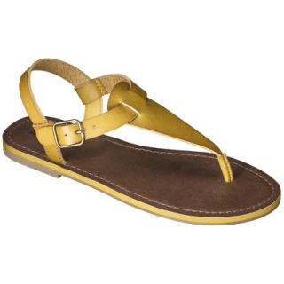 Womens Mossimo Supply Co. Lady Sandals   Yellow 5 6